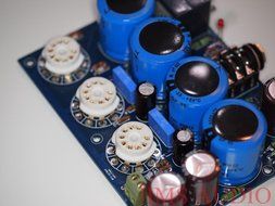 E88CC input 6H6N output White Cathode Follower headphone amplifier assembled N4