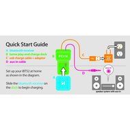 iHome Bluetooth Wireless Receiver for Home Stereos , Portable Speakers , Headphones and Car Music Sound Systems... N3