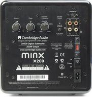 Cambridge Audio Minx X200 Subwoofer, High Gloss Black N2