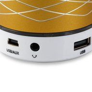 Mini bluetooth speaker, inShang 7 colors Flash LED Bluetooth mini speaker support hands free and TF card/USB,... N15