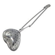 Cute Design Heart Shape Tea Strainer Filter Stainless Steel Herbal Pot Tea Infuser for Tea Time