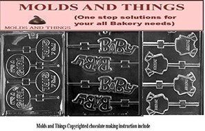 It&#039;s a Girl Lolly Chocolate Candy Mold, Baby Shower Soap Mold Baby Onesie Soap chocolate candy mold Mold With...