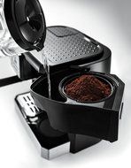 DeLonghi America BCO430 Combi Coffee and Espresso Machine, Silver N6