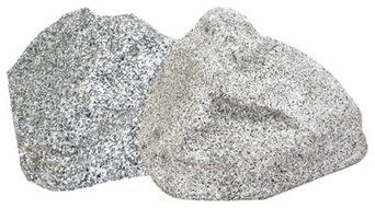 TIC OUTDOOR TFS5WG 100-Watt Terra-Forms Rock Speakers (White Granite)