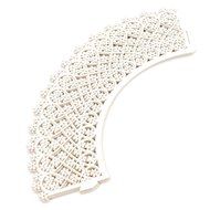 HUAL Cupcake Wrappers 50 Filigree Artistic Bake Cake Paper Cups Flowers Lace Laser Cut Liner Baking Cup Muffin... N7