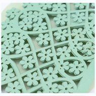 HUAL Cupcake Wrappers 50 Filigree Artistic Bake Cake Paper Cups Flowers Lace Laser Cut Liner Baking Cup Muffin... N10
