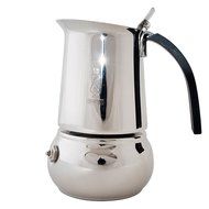 Bialetti 06812 Kitty Coffee Maker, Stainless Steel, 4-Cup(8 oz) N10