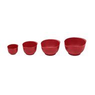 Melamine Mini Prep Bowl Set of 4, Green N5