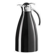 Oggi Allegra ( 2.1 Liter/ 68 Oz. ) Thermal Vacuum Carafe with Press Button Top and Stainless Steel Liner- White N2