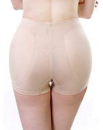 Junlan Women's Padded Seamless Butt Hip Enhancer Panties Boy Shorts N6