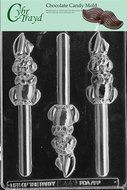 Cybrtrayd E449 Bunny Pretzel Chocolate/Candy Mold with Exclusive Cybrtrayd Copyrighted Chocolate Molding Instructions