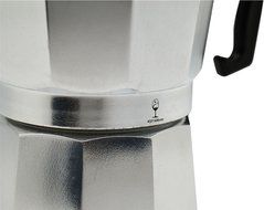 Argon Tableware 6 Cup Italian Style Stove Top Espresso Coffee Percolator. Traditional Design N5