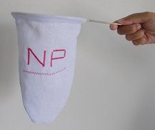 Cloth Lint Sock coffee strainer, Bag old traditional Ancient,Thai coffee Filter, Tha Tea Filter, Fruit Smoothie... N6