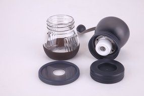 CoastLine Ceramic Burr Manual Coffee Grinder | Hand Crank Coffee Grinder for Espresso Coffee Bean Grinder for... N5