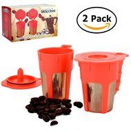 Bapdas Golden Reusable K-Carafe Filter for Keurig 2.0 - K-Cup Reusable 4-5 Cup Carafe Filter for Keurig 2.0: K200... N4