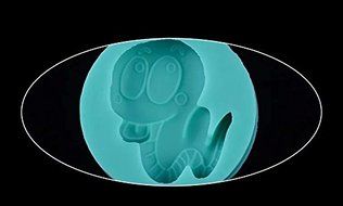 Topnew-Candy Cavity Silicone Chocolate Mold Candy and Gummy Moulds Snake Baby H1880 N3