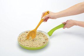 Colourworks 27.5cm Yellow Silicone Mixing Spoon
