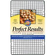 Farberware Nonstick Bakeware 9-Inch x 13-Inch Rectangular Cake Pan, Gray and Wilton Perfect Results 16&quot;x10&quot; Non-Stick... N3