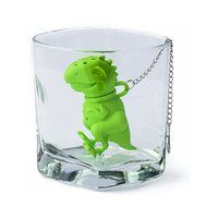 MAXGOODS Fine Green Silicone Dinosaur Tea Infuser Strainer Filter N6