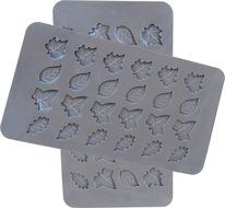 Mini Skater Set of 2 Psc 12-cavity Silicone Christmas Silicone Mold for Making Soap, Candle, Candy, Chocolate,... N12