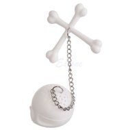 Tea Strainer Silicone Skull Tea Infuser Loose Tea Leaf Strainer Herbal Spice Filter Diffuser Tea Infuser Stainless N3