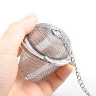 UCEC Stainless Steel Mesh Tea Bag Strainer filter Infuser for Loose Leaf Grain Tea Cups, Mugs, and Teapots (5cm... N8