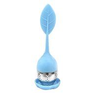 Cute Silicone Stainless Steel Leaf Tea Strainer Teaspoon Infuser Spice Filter N3