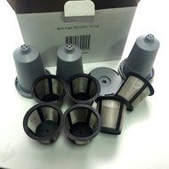 Reusable K Cup Filter Master Set - Includes 3 Holders &amp; 6 Mesh Filter Baskets - Fits B30 B40 B50 B60 B70 K10 K45... N5