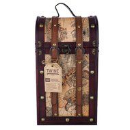 Chateau Treasure Chest Wine Box by Twine N10