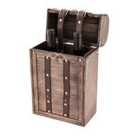 Chateau Treasure Chest Wine Box by Twine N14