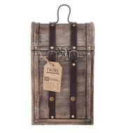 Chateau Treasure Chest Wine Box by Twine N15