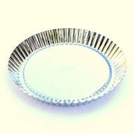 Tart Pan by Vanika, Pack of 2, Heavy Duty Tinned Steel Quiche Pans, Excellent Heat Conduction for Uniform Baking... N3