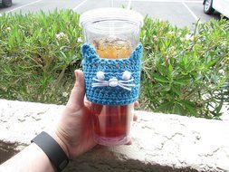 Cat Tumbler Sleeve for Cold Drinks