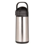 Thunder Group 3.0 Liter (101.4 oz.) Lever Top, Stainless Steel Body Airpot | Model No. ASLS030 - Silver
