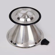 Pour over Coffee Filter Cone Coffee Dripper Stainless Steel Paperless Reusable Coffee Filter w/ Stand Double Mesh... N7