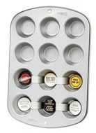 Wilton Mini Muffin Pan 12 Cup Non Stick Steel