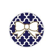 Generic Cup Mat With Bow Pretty Mdf Material N6