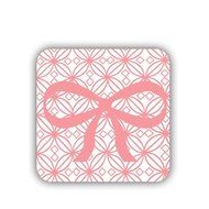 Generic Cup Mat With Bow Pretty Mdf Material N7