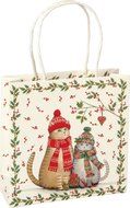 Boston International Gift Bags, Small, Winter Eddie, Pack of 12 N8