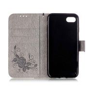 iPhone 7 Case, iPhone 7 Wallet Case,PHEZEN Beauty Luxury Handmade Rose Flower Butterfly Bling Diamond PU Leather... N19