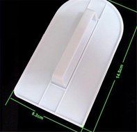 Yingwei White Baking Cream Cake Smooth Cake Scraper Putty Spreader N2