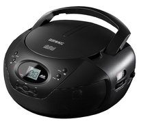 Duronic RCD008 Portable CD Boombox with AM/FM Radio - Connect &amp; play from MP3 Player/Ipod/Iphone N6