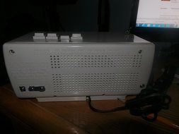 Vintage Alarm Radio Precor Model 970 Radio Alarm Flip Clock Retro Mcm N8