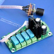 Electronics-Salon Audio Input Selector Relay Board, With 12V regulator N8
