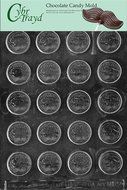 Cybrtrayd M122 Small Coins Chocolate Candy Mold with Exclusive Cybrtrayd Copyrighted Chocolate Molding Instructions