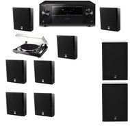 M&amp;K Sound MP150II Wall Speaker 7.2 Thorens TD-240-2 X12 Pioneer Elite SC-89