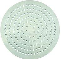 Winco APZP-11SP, 11-Inch Super-Perforated Aluminum Pizza Disk with 226 Holes, Pizza Screen Crisper