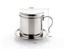EUBEST Vietnam French Coffee Filter, Stainless Steel N6