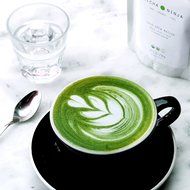Matcha Ninja 100% Raw Organic Matcha Green Tea. 70 Servings. Cold Water Soluble. Ceremonial Grade. Non-Bitter... N4
