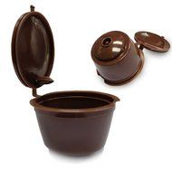 Refillable Nescaf&eacute;&reg; Dolce Gusto Capsule (with Bonus Coffee Spoon and 50 Filters) | Compatible with Mini Me, Genio... N3